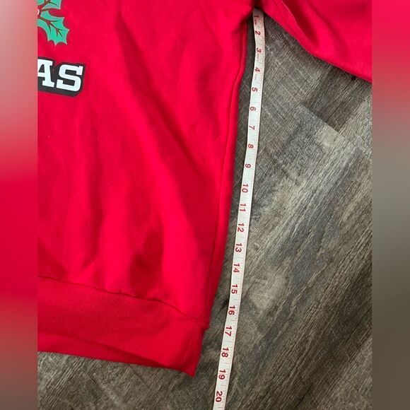 Hybrid Christmas Sweatshirt "All I Want for Christmas" is Beer-Size XXL - Picture 4 of 5